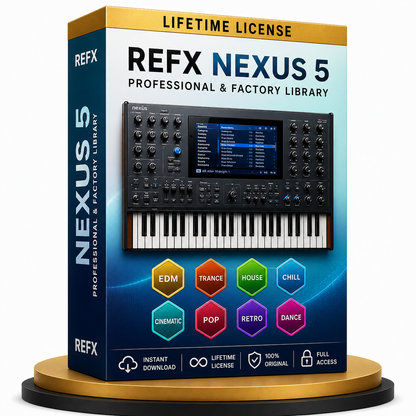 reFX Nexus 5 + Factory Content Lifetime License (Instant Download)