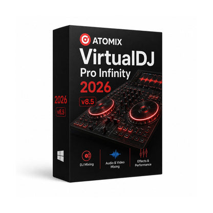 VirtualDJ 2026 Pro Infinity | Professional DJ Mixing Software | Music Mixing and Performance Tool for Windows