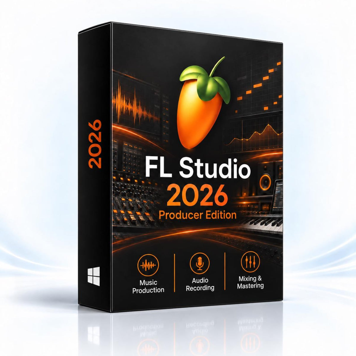 FL Studio 2026 Producer Edition | Music Production Software | Lifetime License | Instant Digital Download
