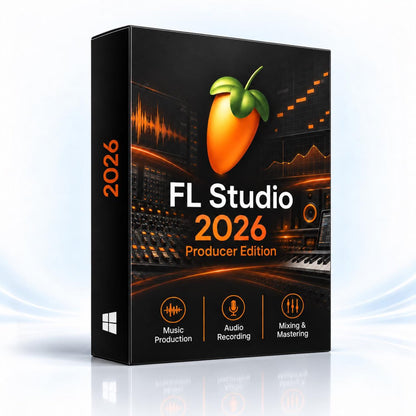 FL Studio 2026 Producer Edition | Music Production Software | Lifetime License | Instant Digital Download